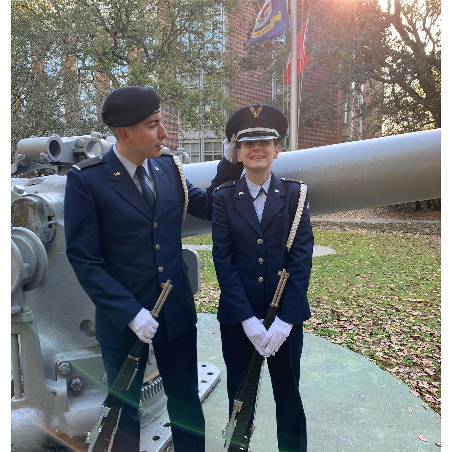 Performing at the Tulane Competition together. Feb 2020