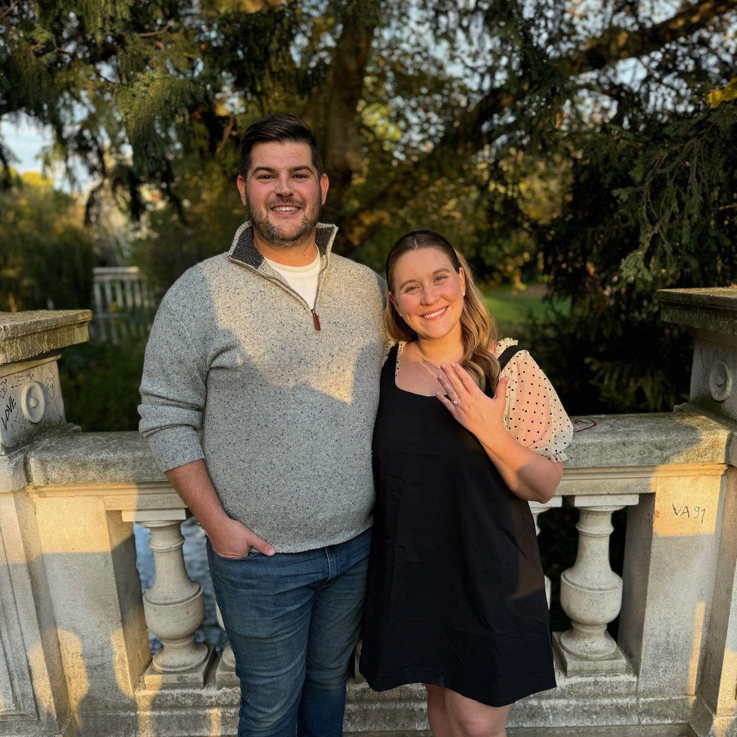 Right after we got engaged