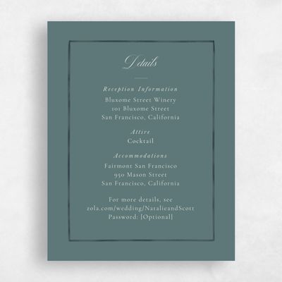 Blue Spruce Wedding Enclosure - Pesco