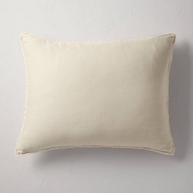 King Euro Heavyweight Linen Blend Throw Pillow - Casaluna™
