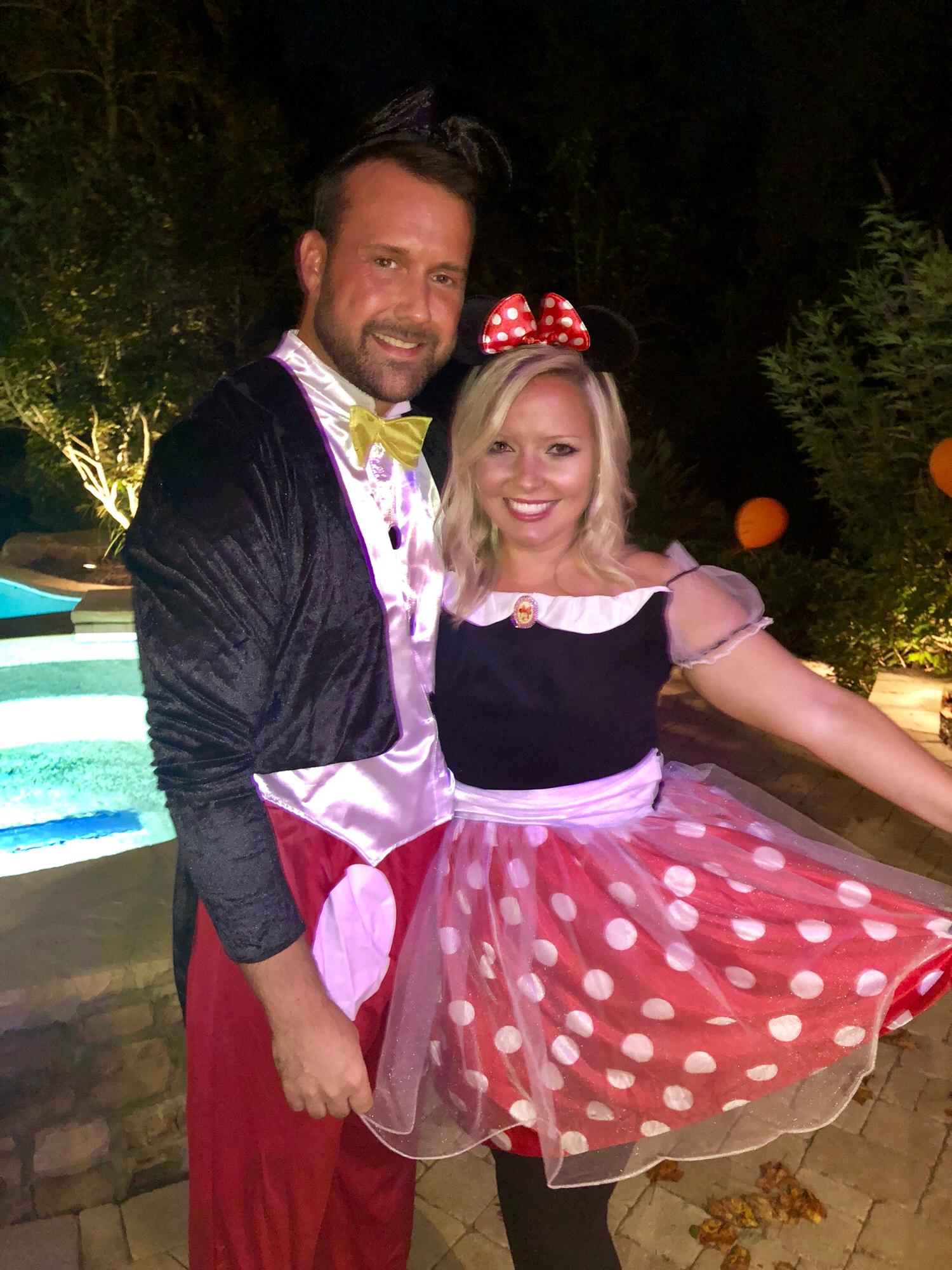 Happy Halloween from Mickey and Minnie!