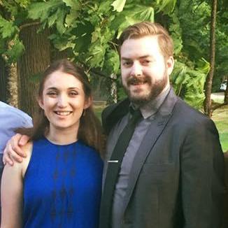 At Justina and Chris' Wedding