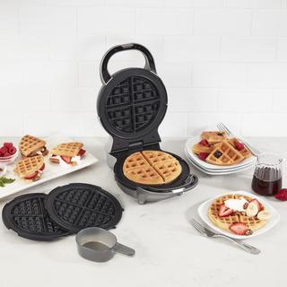 2-in-1 Waffle Maker with Removable Plate WAF-RP10