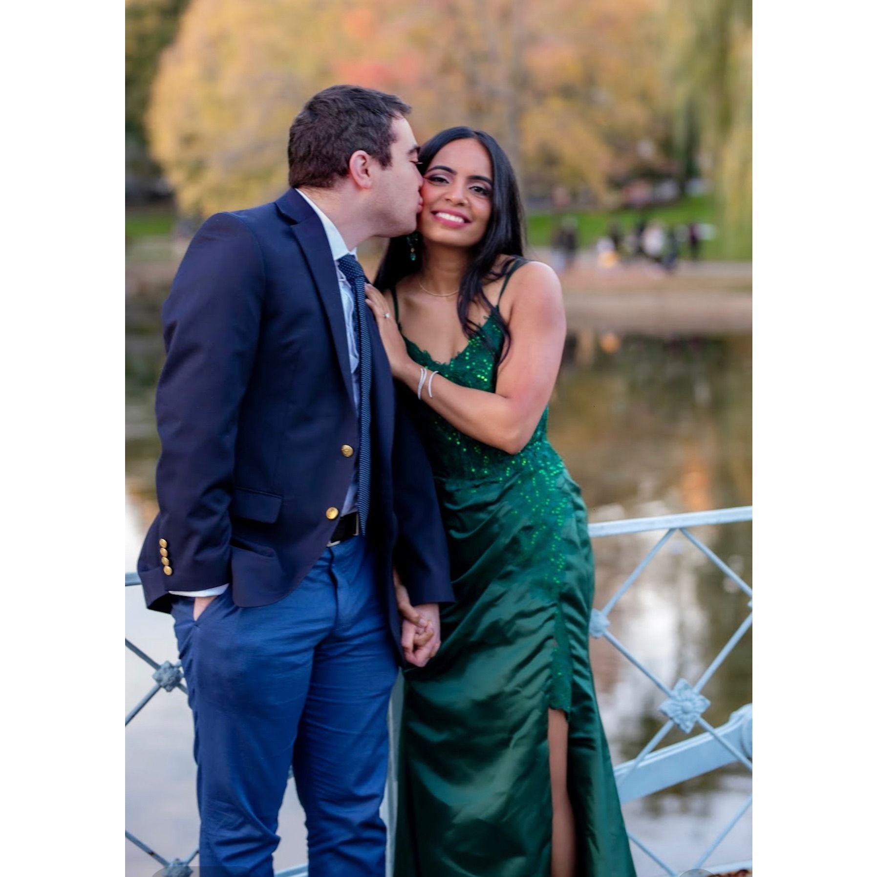 When we did our engagement photos