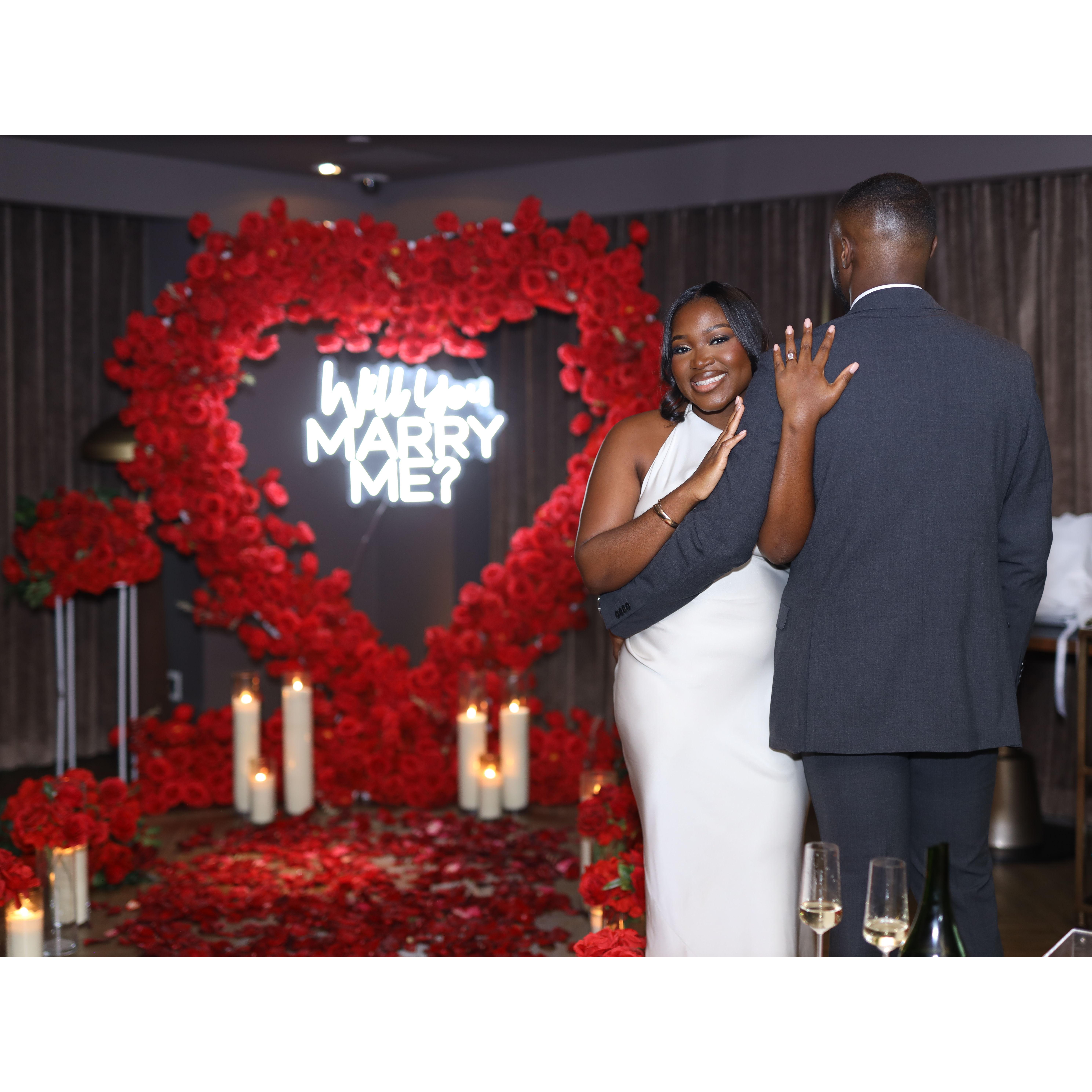 March 2025 – The Proposal.
The moment we promised forever (Spoiler: She said yes 💍)