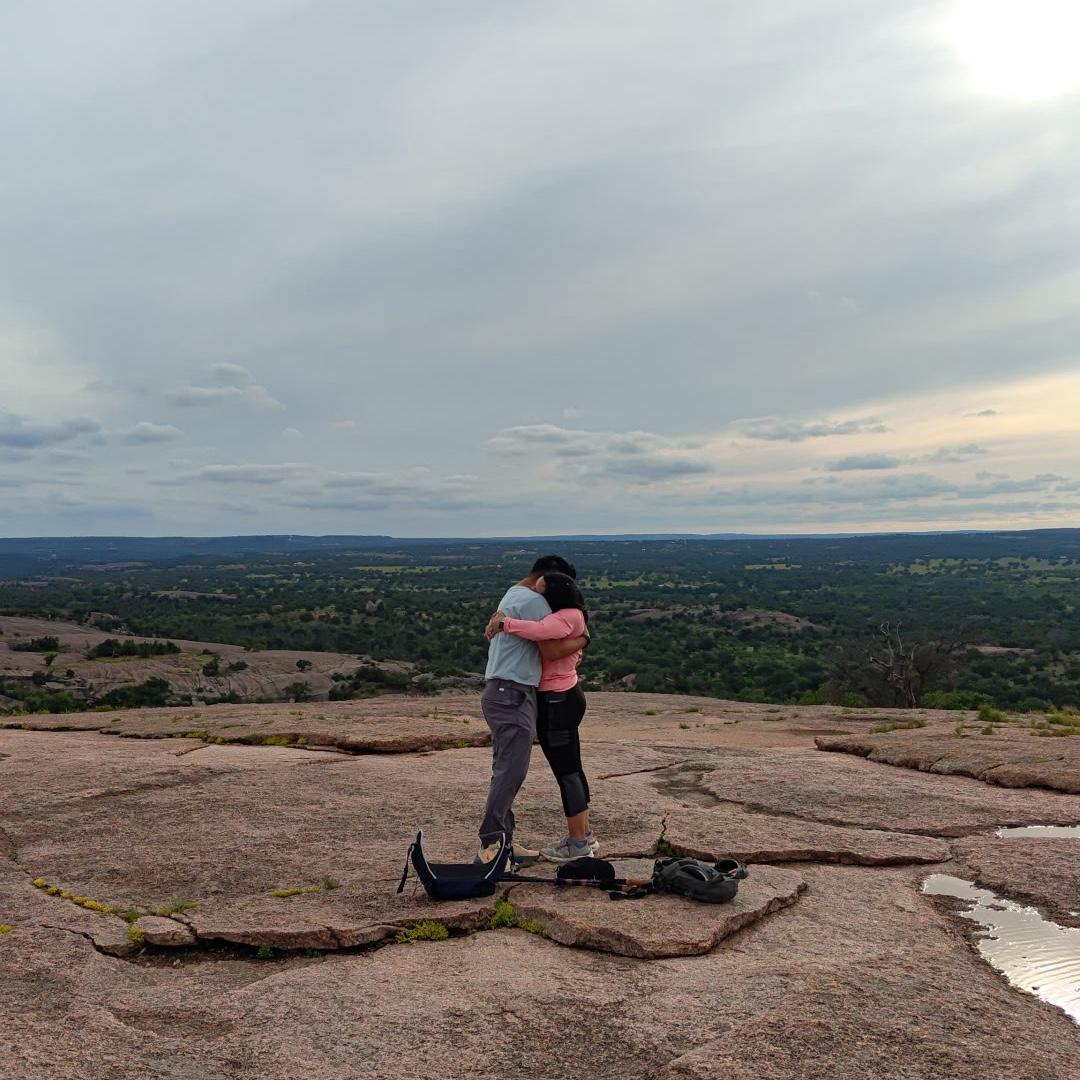 5/31/25 — The happiest ‘yes’ and the sweetest hug right after.