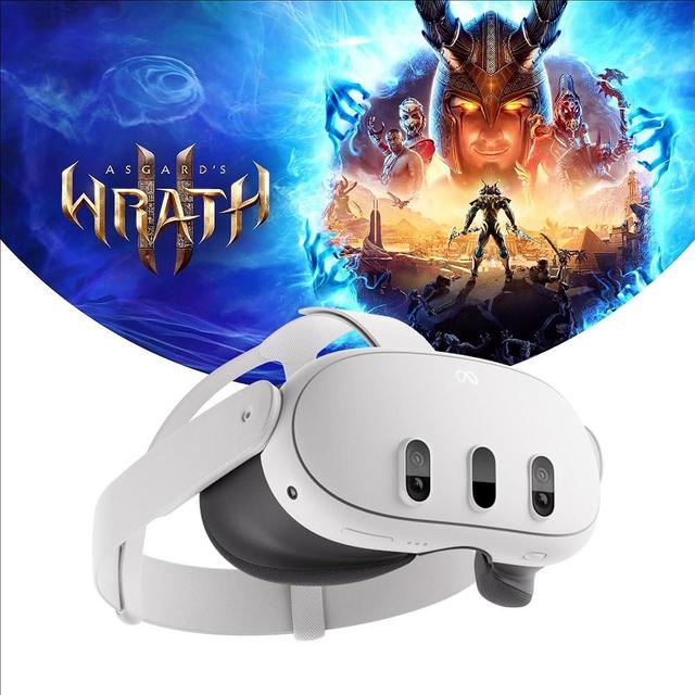 Meta Quest 3 512GB - Breakthrough Mixed Reality - Powerful Performance — Asgard’s Wrath 2 and Meta Quest + Bundle