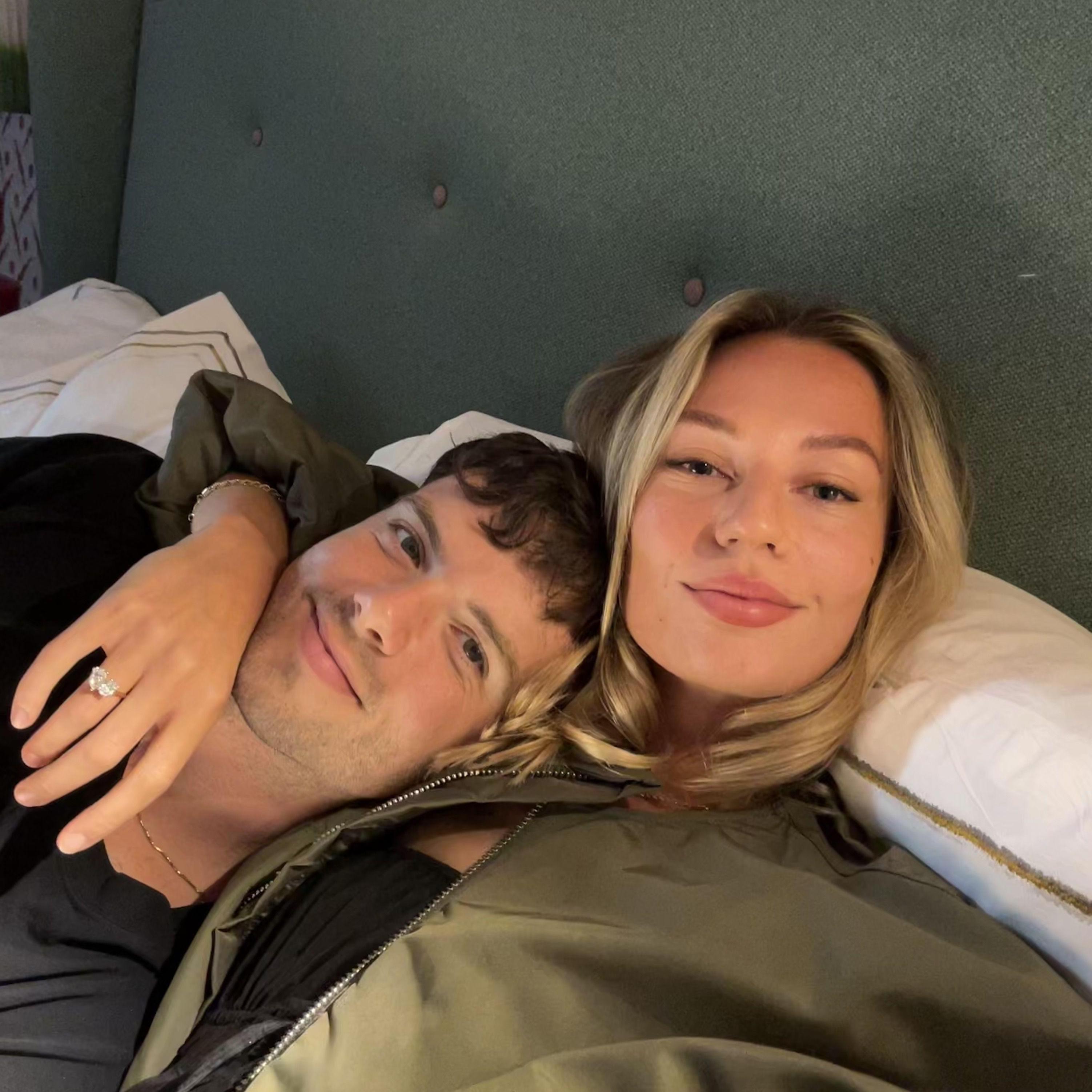 We flew to Stockholm the morning after Matt proposed - August 2023
