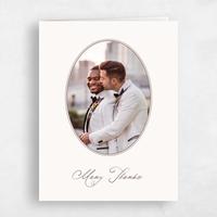 Beige Wedding Thank You - Imarige Photo