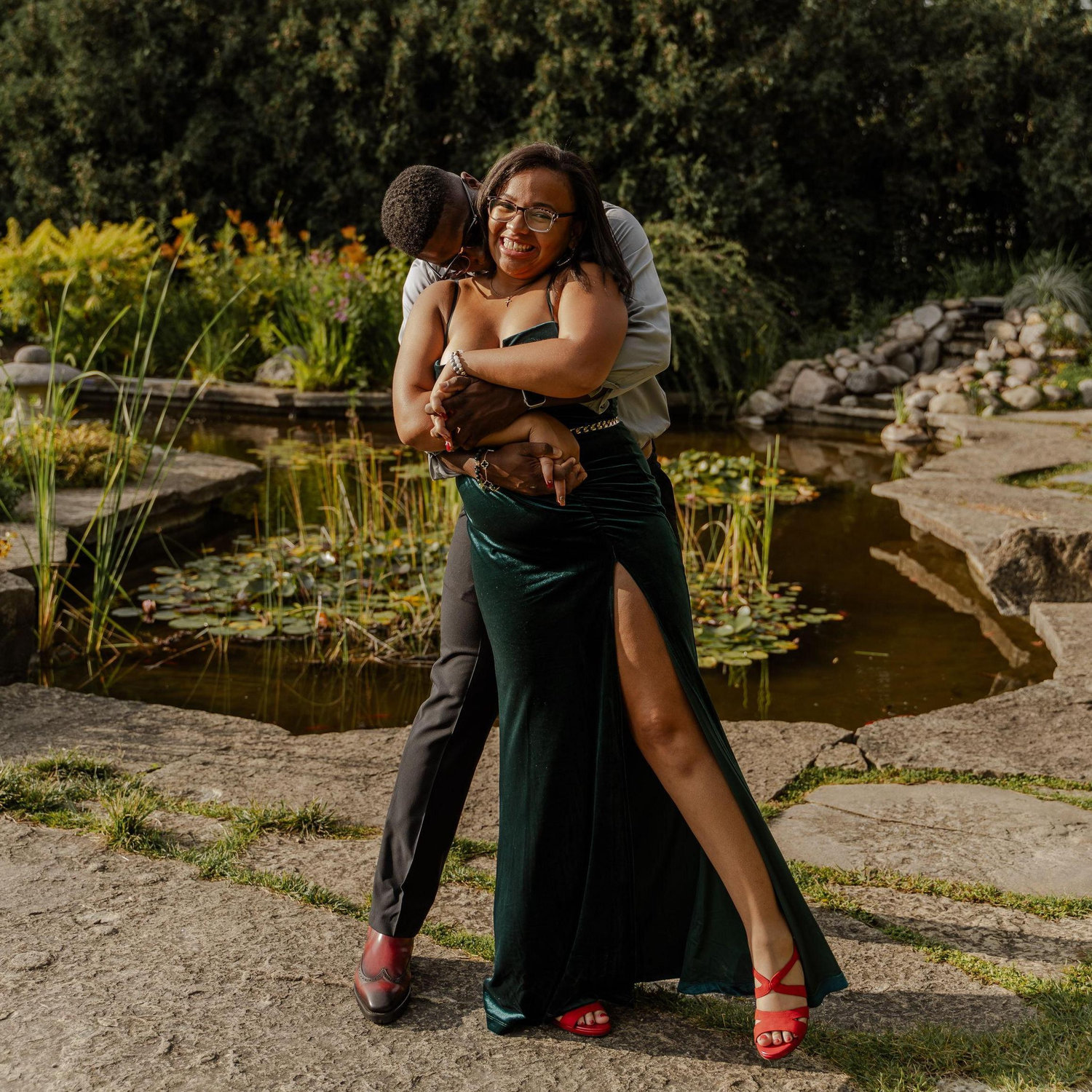 Khalil loves to cherish Alexis in his arms, and she loves to be cherished in this way.