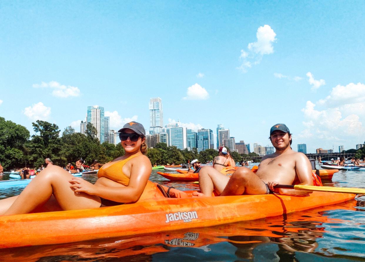 Kayaking in Austin, TX