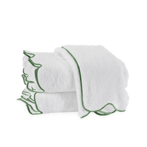 Cairo Scallop Hand Towels | Matouk Luxury Linens