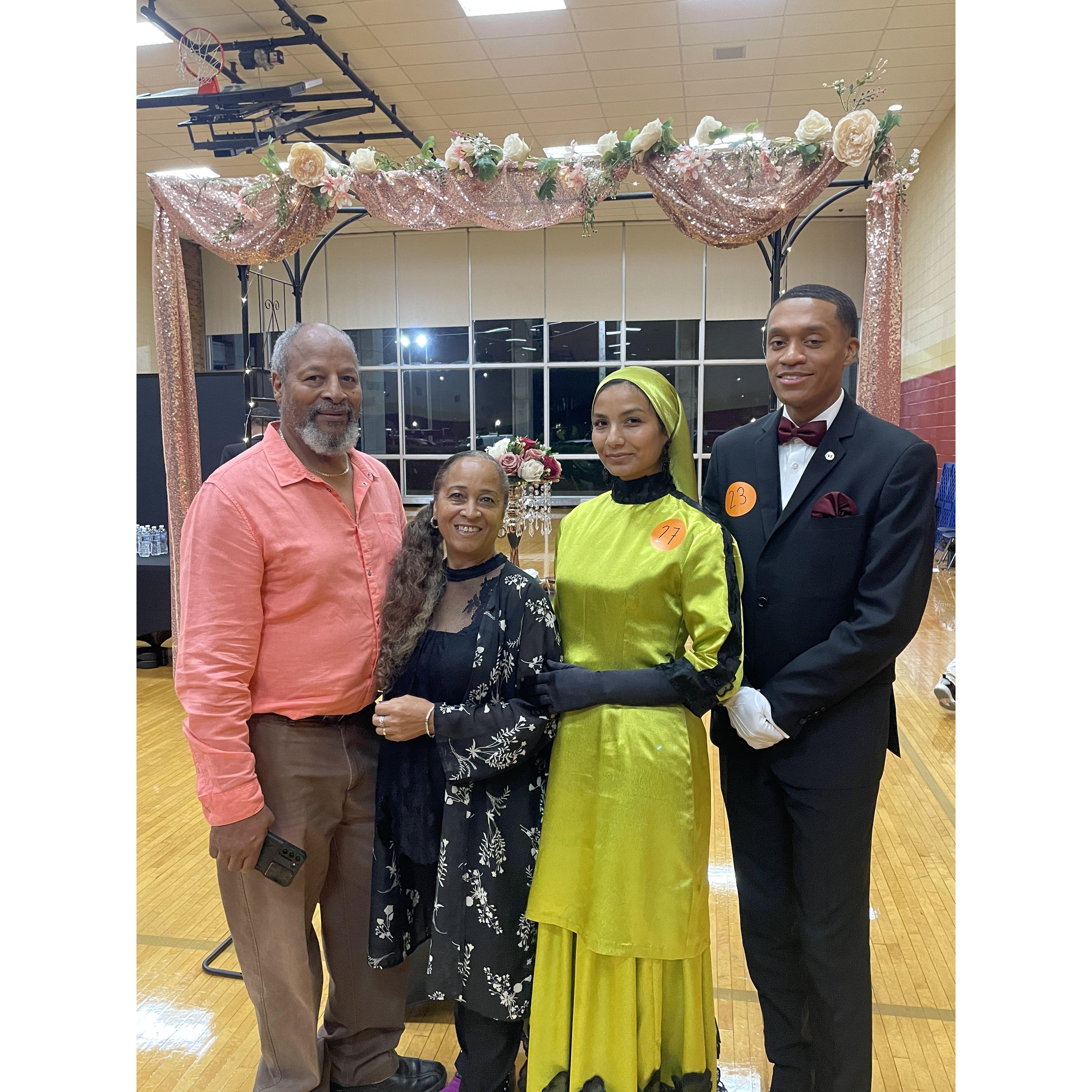 Mini Waltz Ball with Grandpa & Debbie