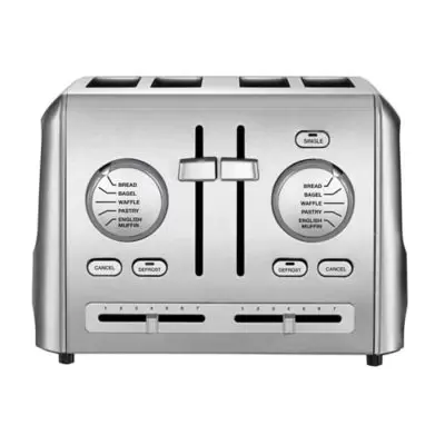 Cuisinart® 4-Slice Metal Toaster in Stainless Steel