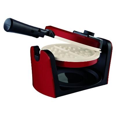 Oster Titanium Infused DuraCeramic Flip Waffle Maker - Red CKSTWFBF10MR-TECO