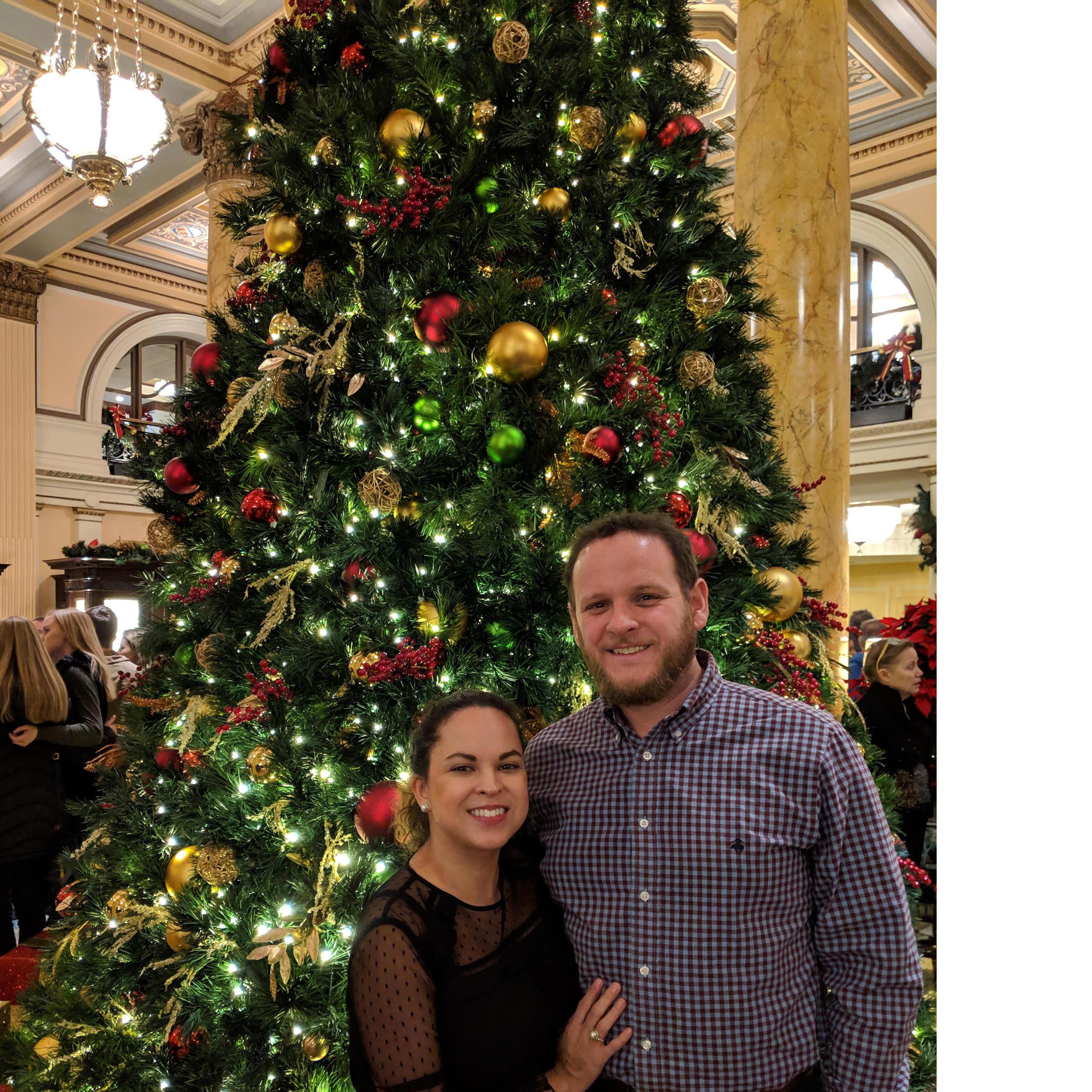 Christmas cocktails at The Willard Hotel