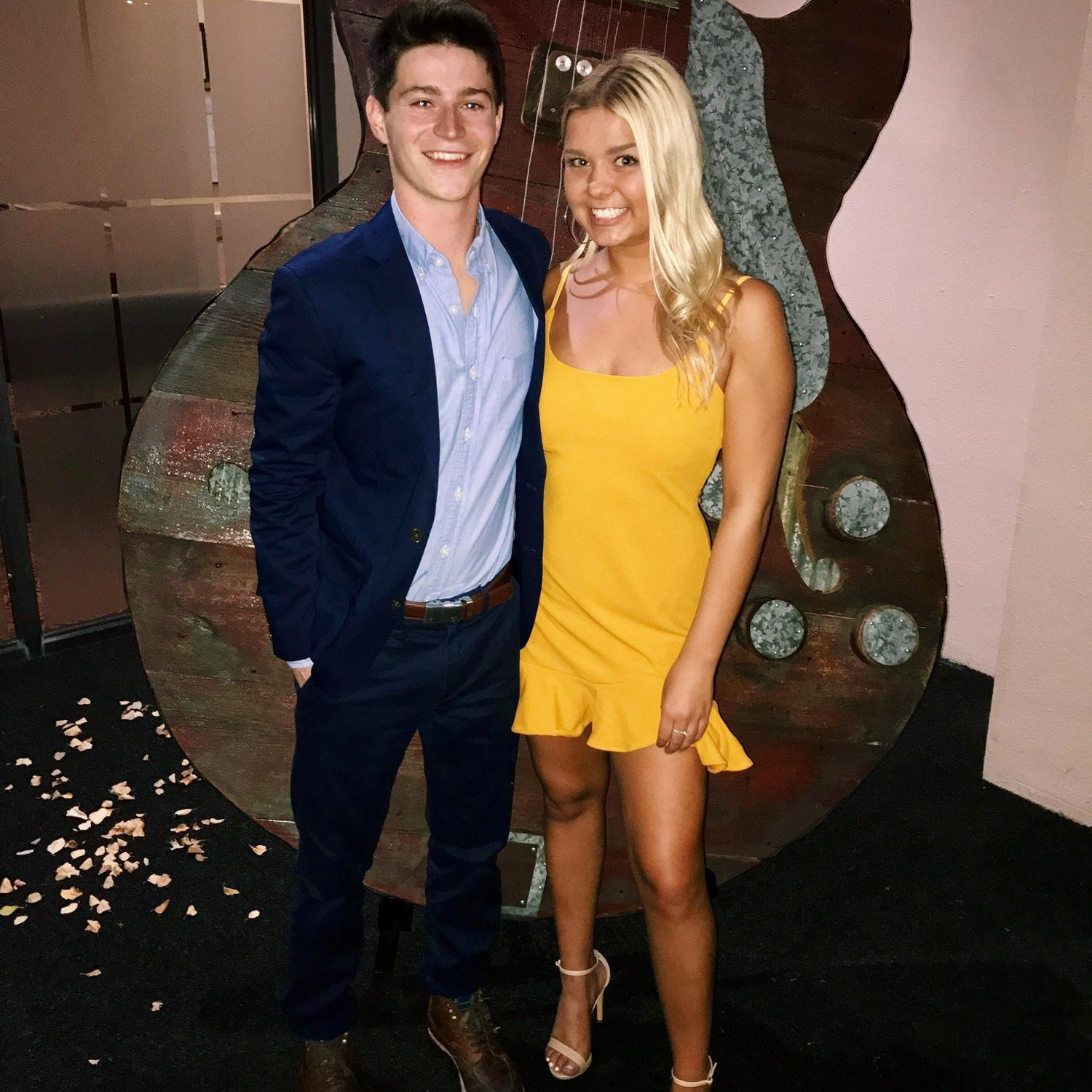 2017 Farmhouse formal in Nashville, we *officially* became boyfriend & girlfriend after this trip!