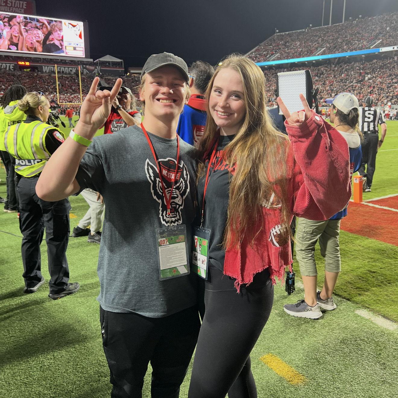 NC State football game