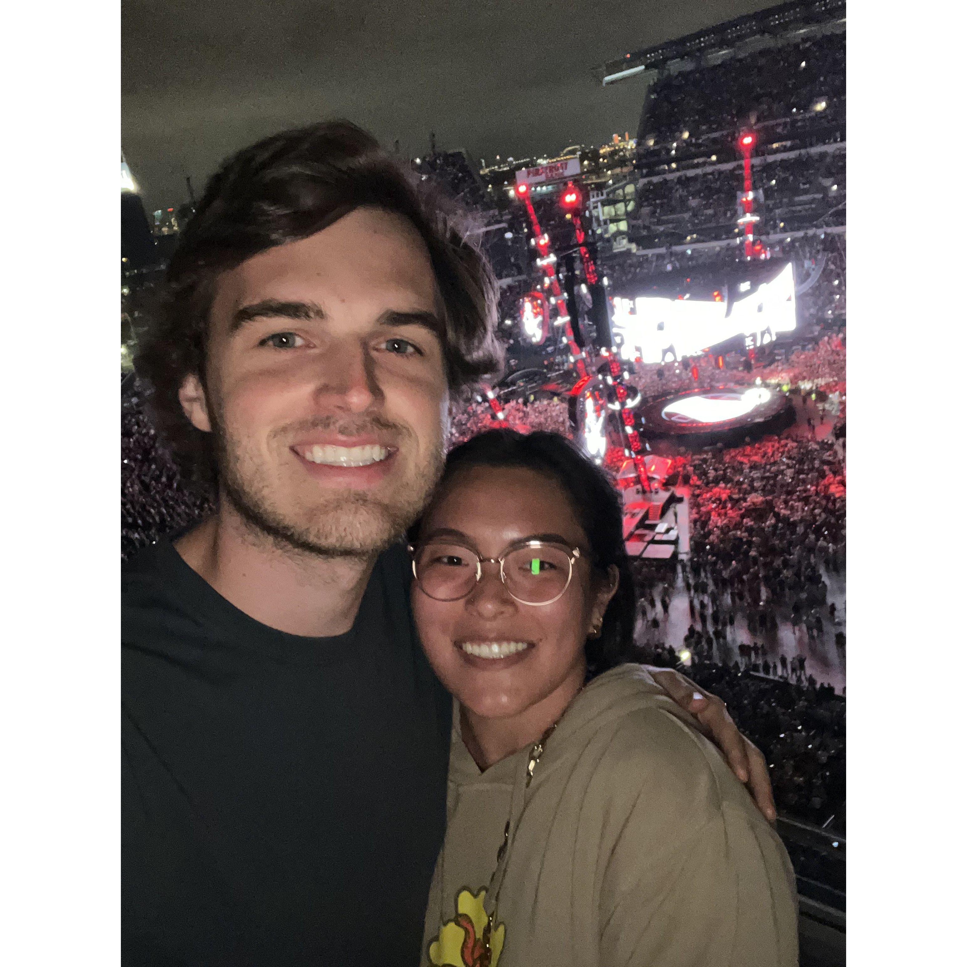 Seeing Ed Sheeran at Lincoln Financial Field (Go Eagles!)