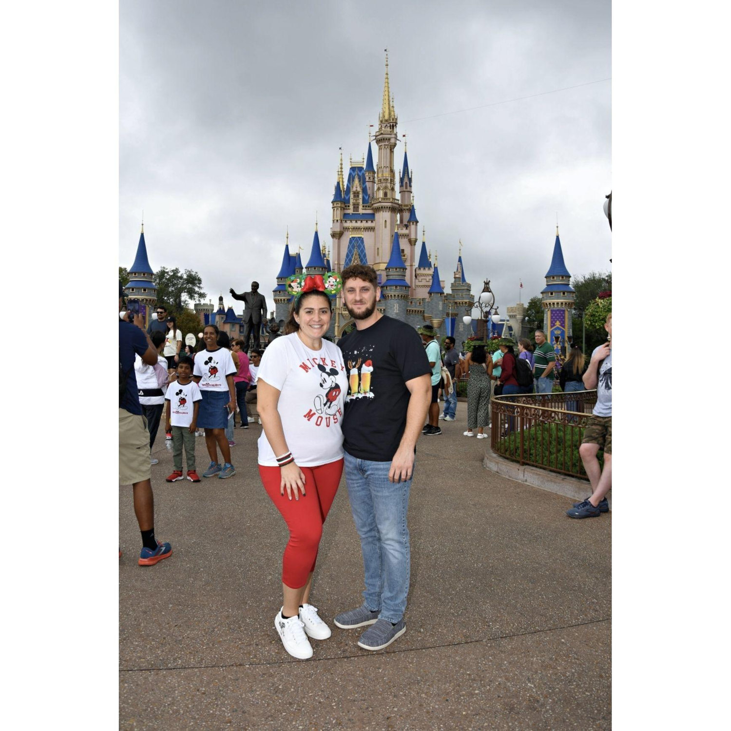 Christmas in Disney was magical