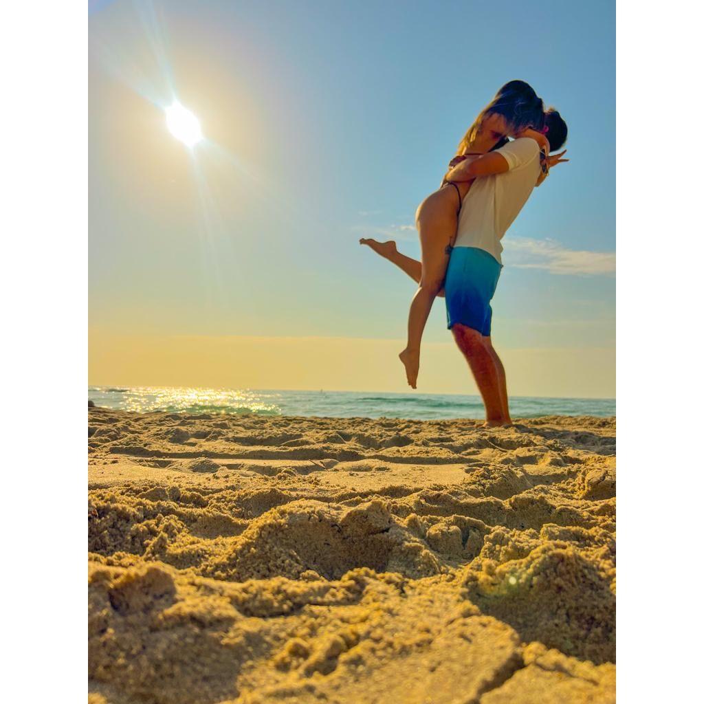 Our favorite place to be is the beach