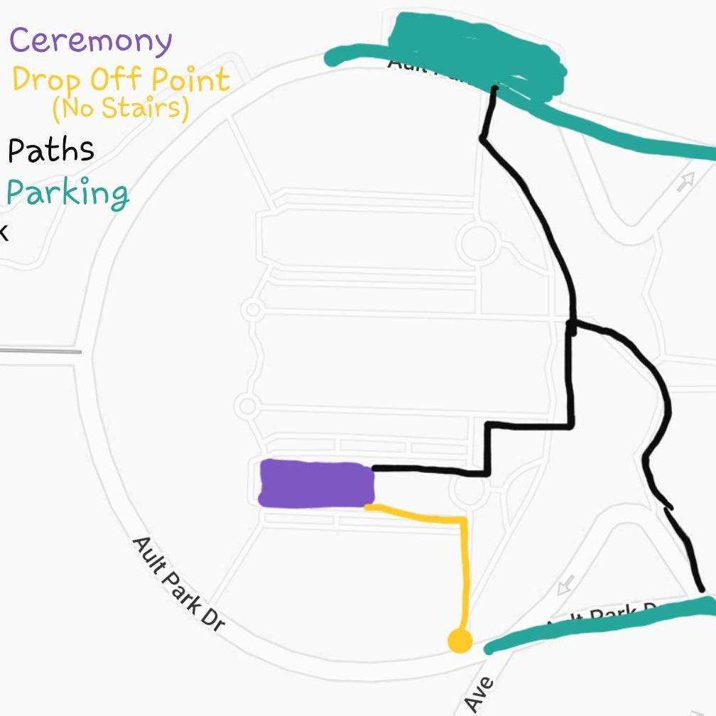 MAP TO THE CEREMONY!