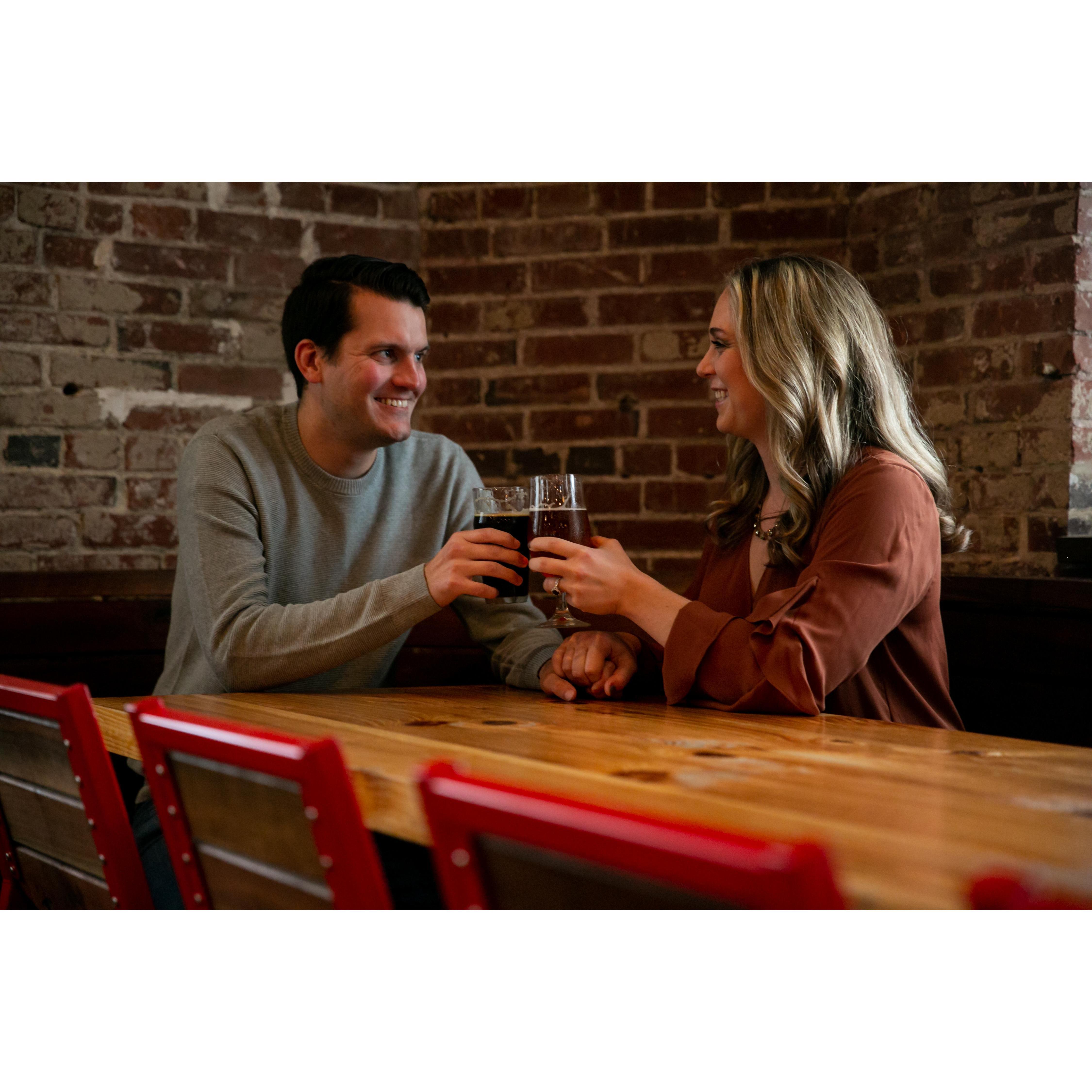 Cheers to forever