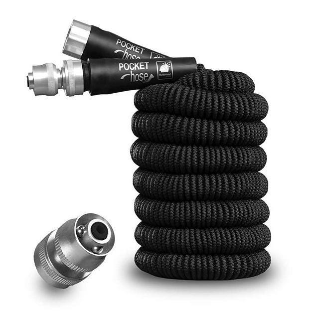 POCKET HOSE BLK 50'3/4"D