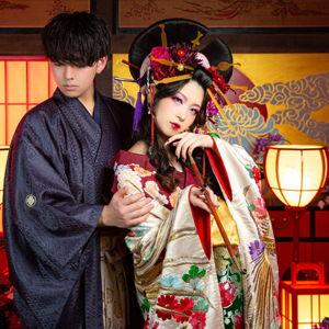 Kimono Couples Photoshoot - Venmo