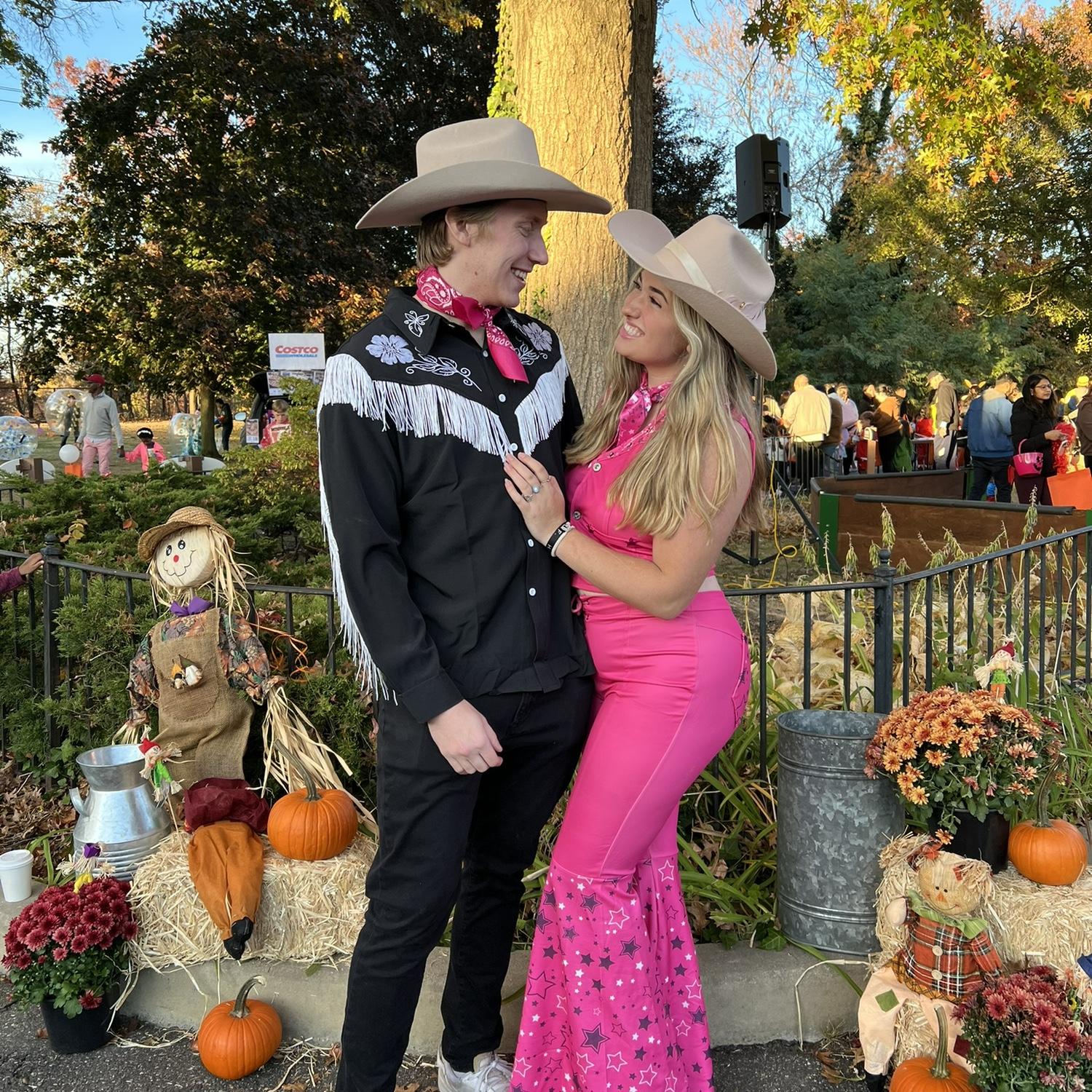 Fun fact: Out of four Halloweens together Zack has worn a cowboy hat 3 times.