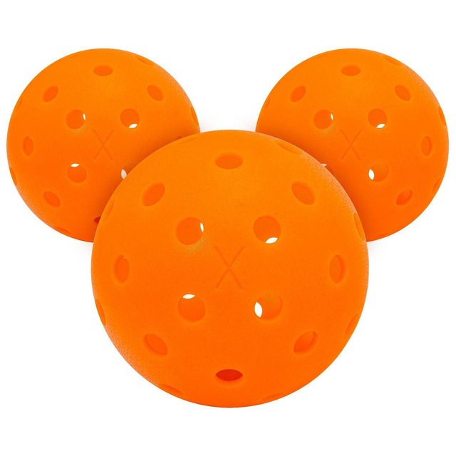 Franklin Sports X-40 Pickleballs 3pk - Lava