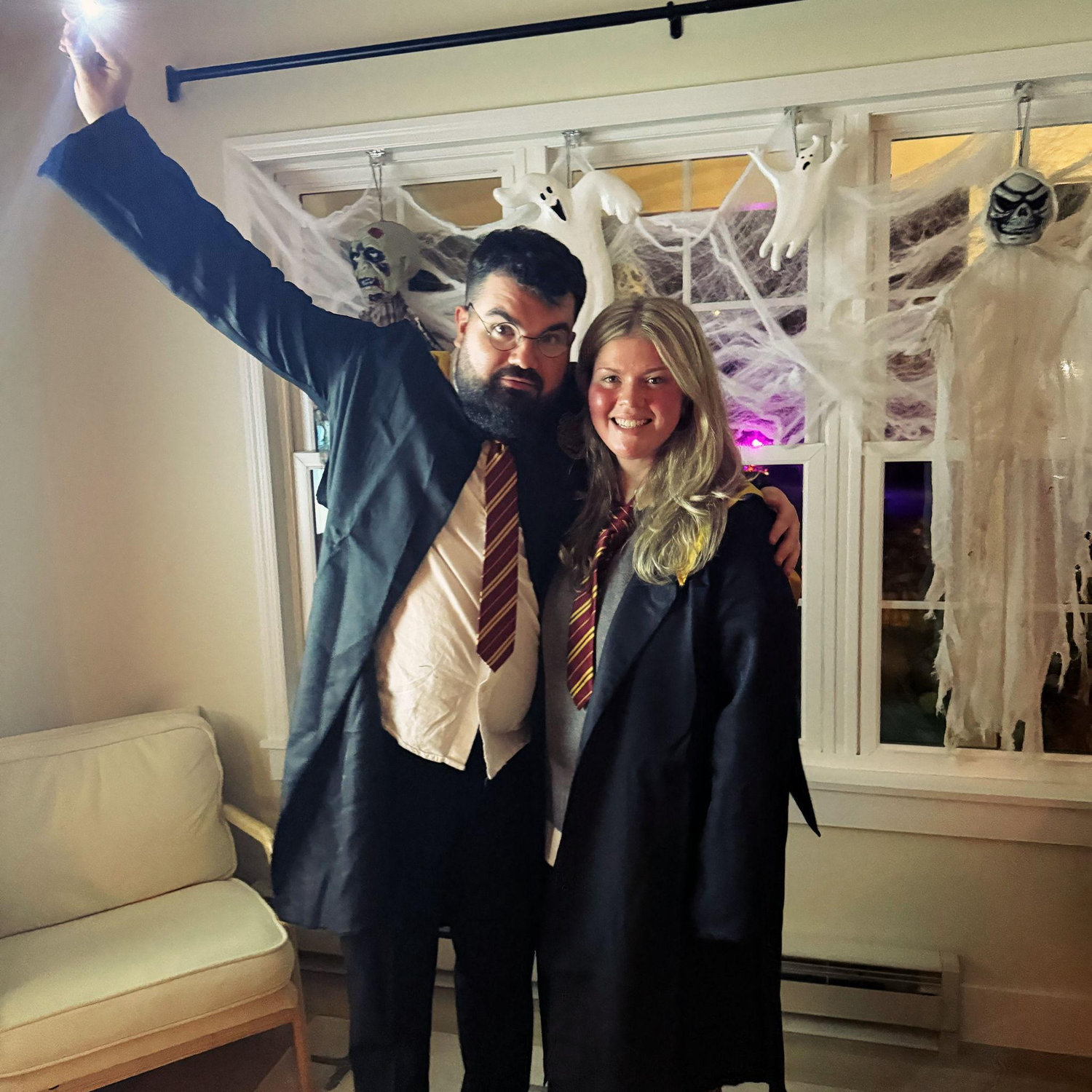 At Jenna & Jake's Halloween party!