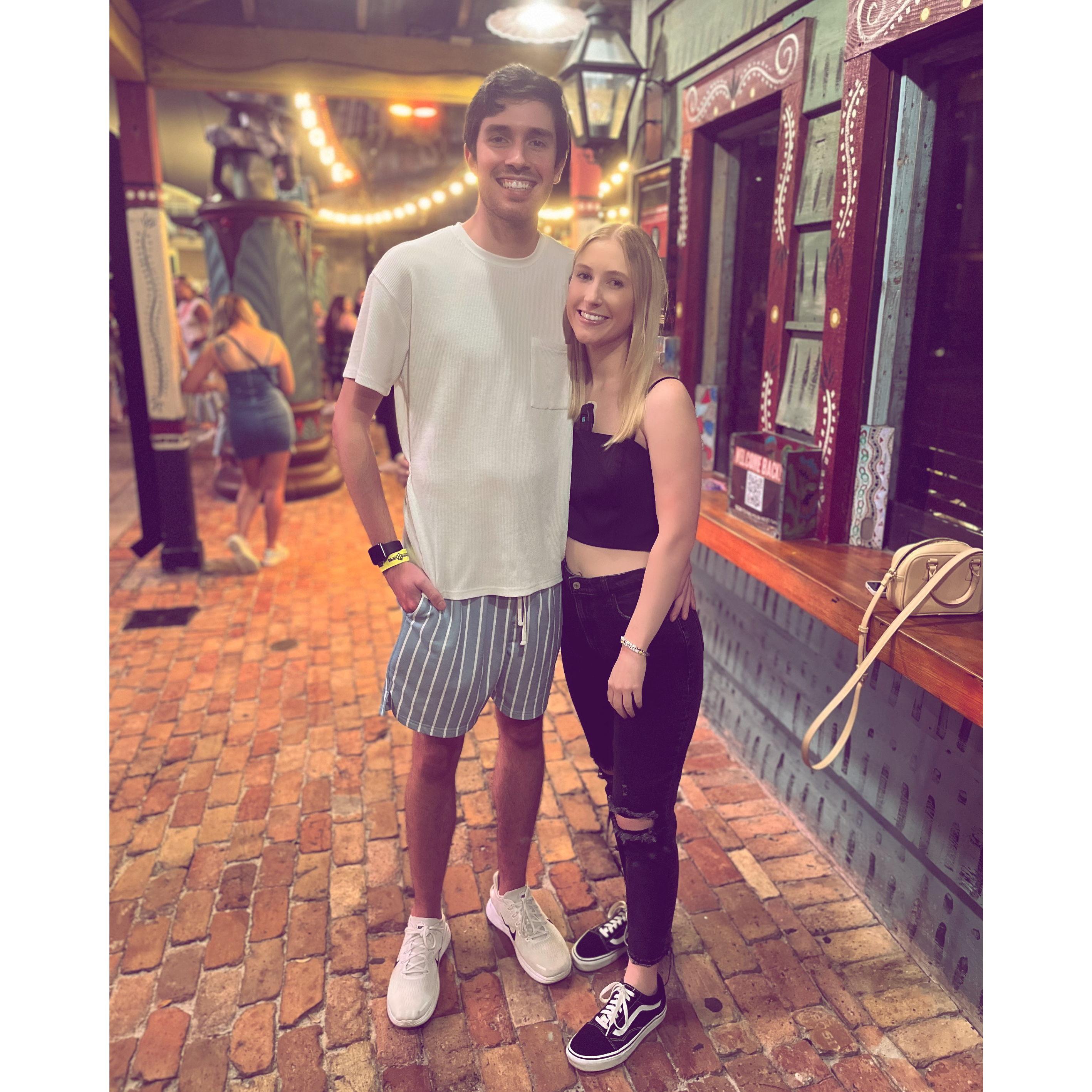 Our very first concert together! It was Jesse McCartney. Going to concerts is one of our favorite things to do!