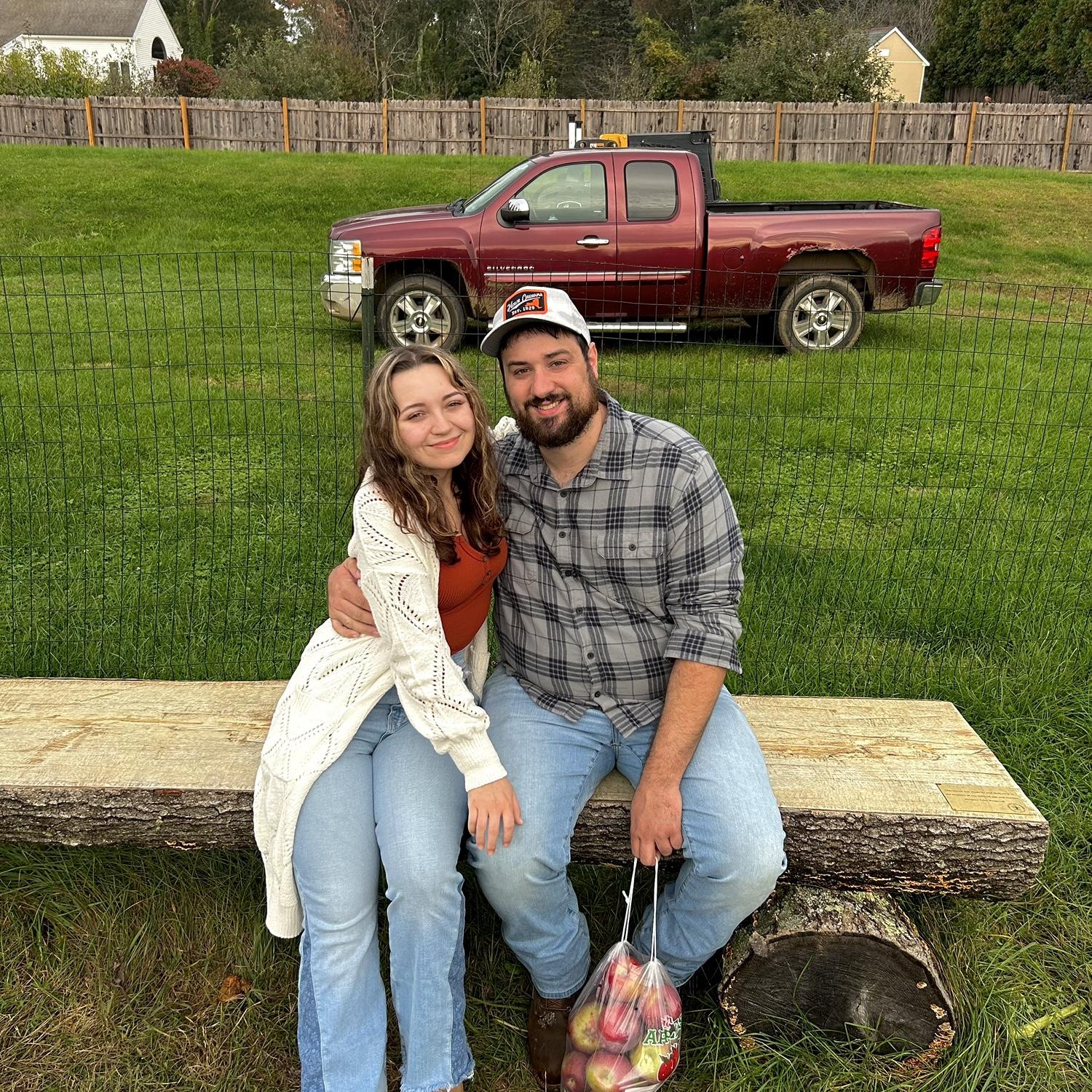 Apple picking at Echo Hill Orchard (2023)