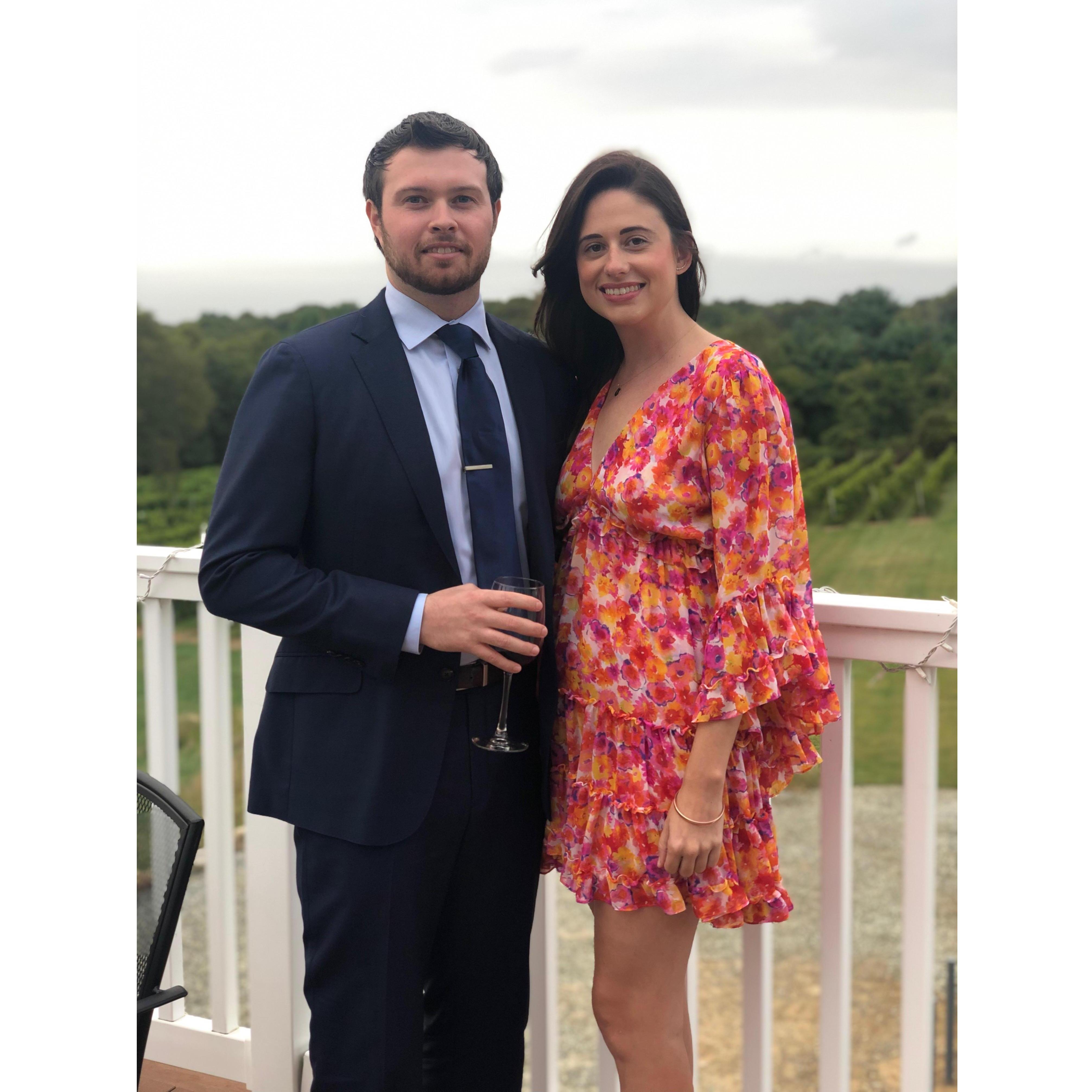 Preston Ridge Winery at Ken and Anna's wedding!