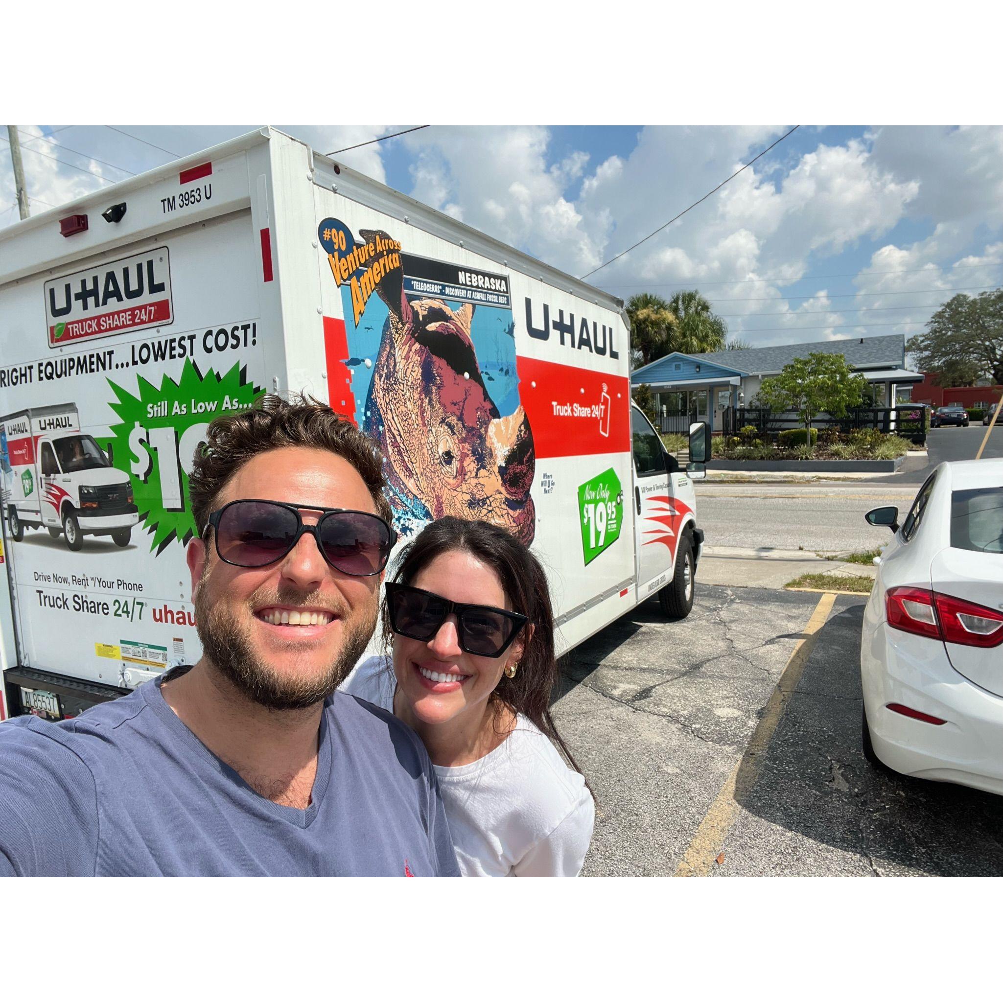 Our first roadtrip up the east coast en route to NYC!