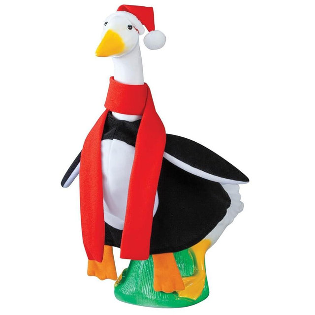 Fox Valley Traders Penguin Baby Goose Outfit by Gaggleville™, Fits Baby 17" H Statue