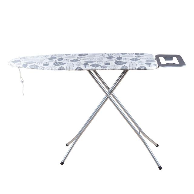 Viasonic Basic+ Standard Ironing Board - Large Surface - Sturdy Legs - Iron Rest - Cotton Poly Cover & Mesh Surface Board by Unity