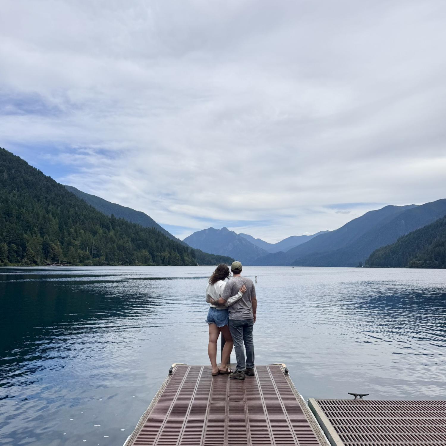 Camping trip to Lake Crescent, July 2025