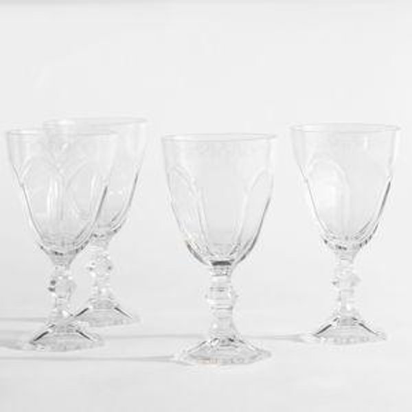 LoveShackFancy Outdoor Acrylic Goblets - Set of 4