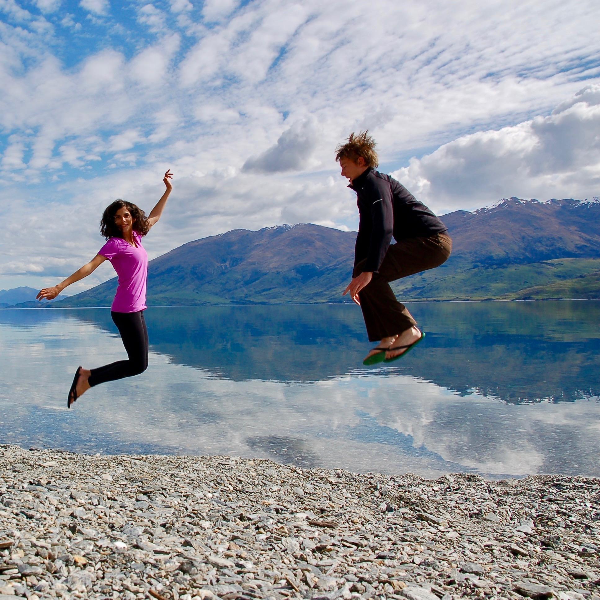 During that trip to New Zealand.