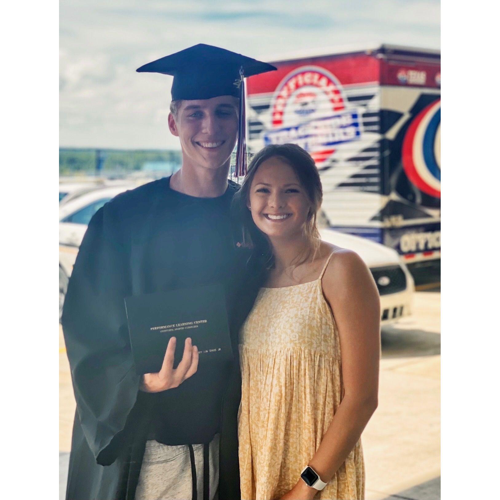 Aj graduating high school