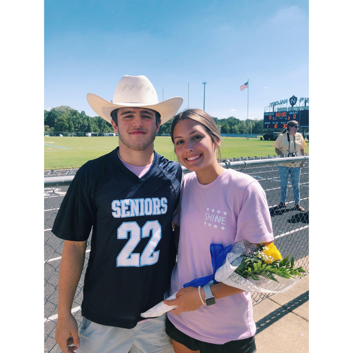 Senior year homecoming- September 2021