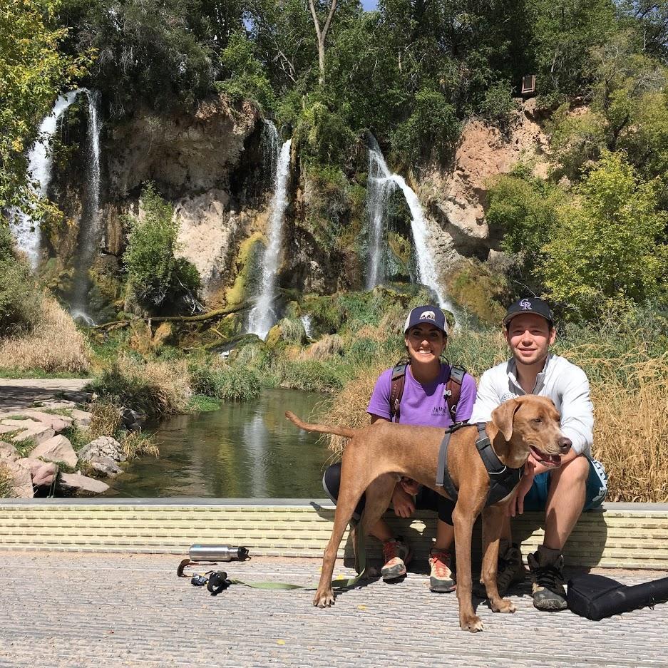 1st hike with Rocky
