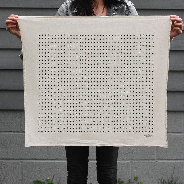 Pins Tea Towel