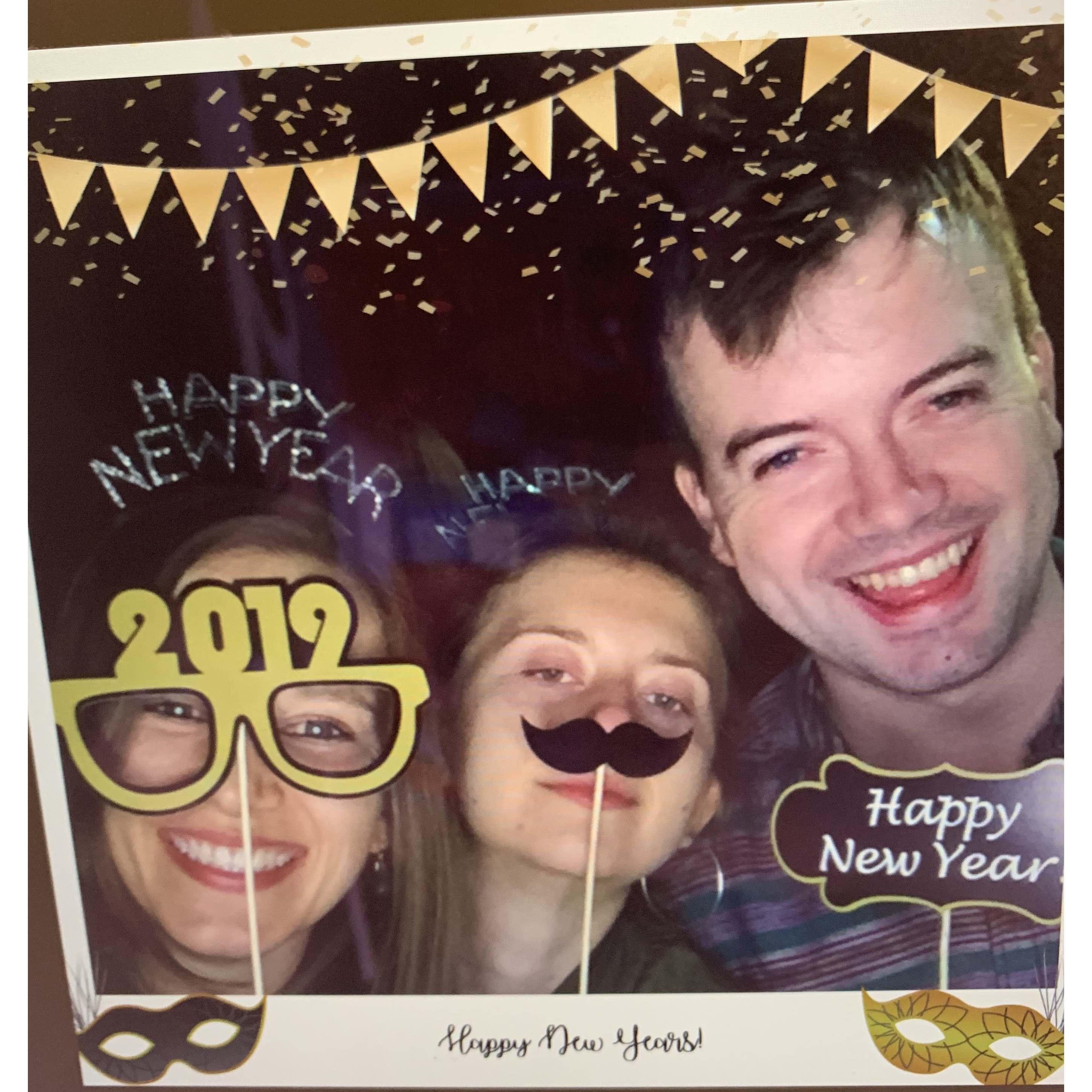 Happy new years! 2019 edition - our first new years together