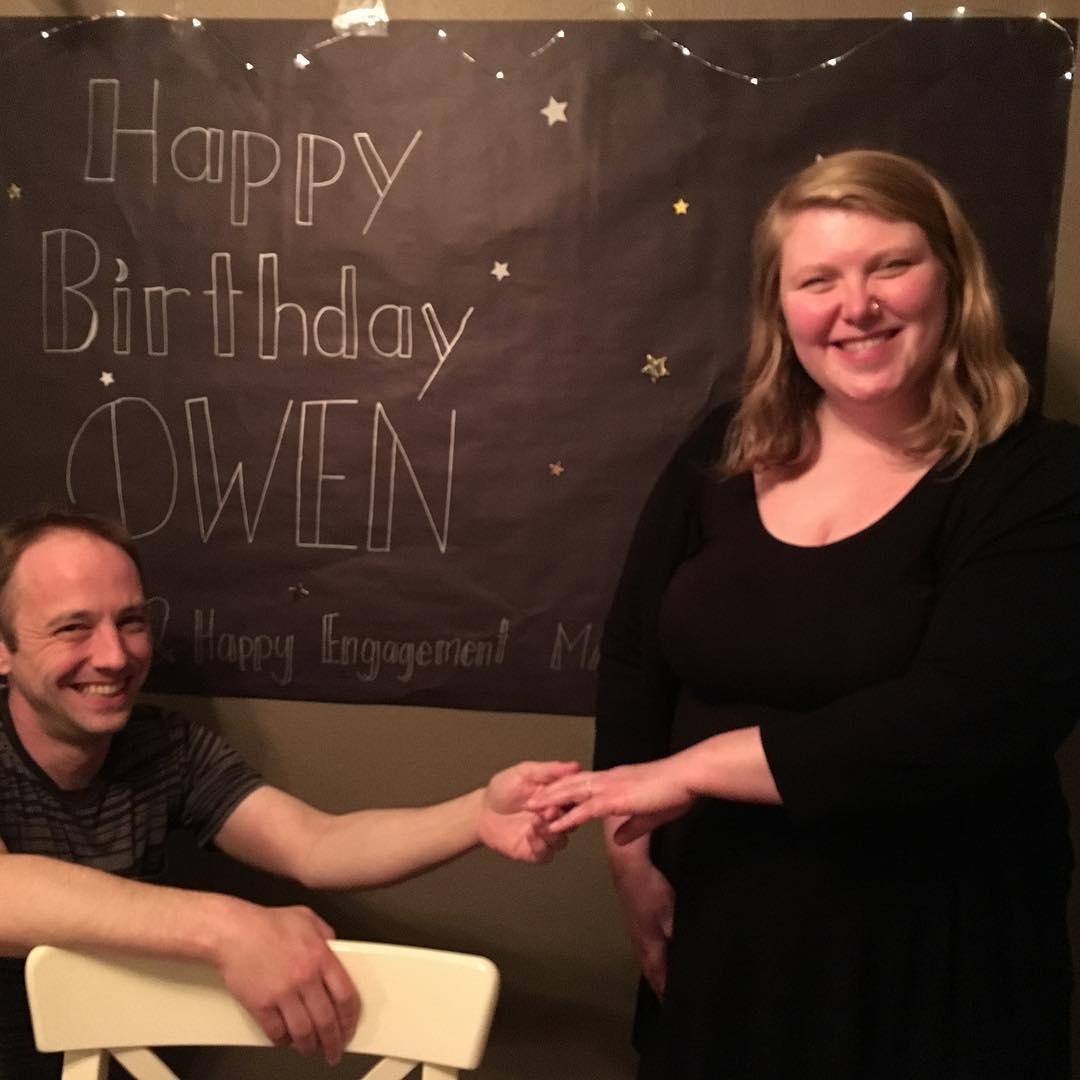 When we got engaged!!