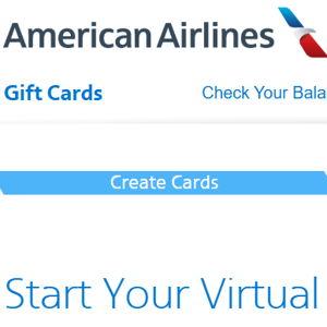 American Airlines Gift Card