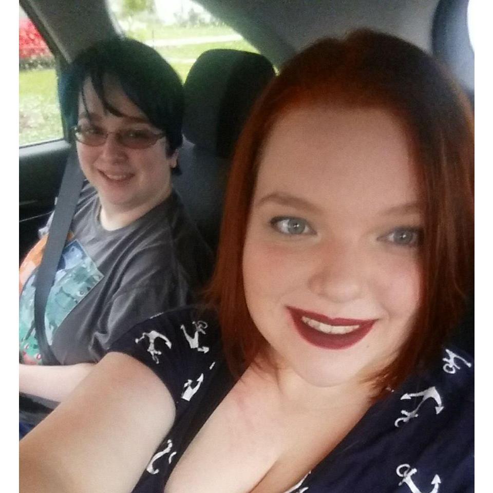 On our way to our cruise!!