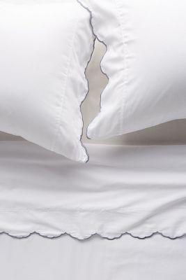 Embroidered Sateen Sheet Set